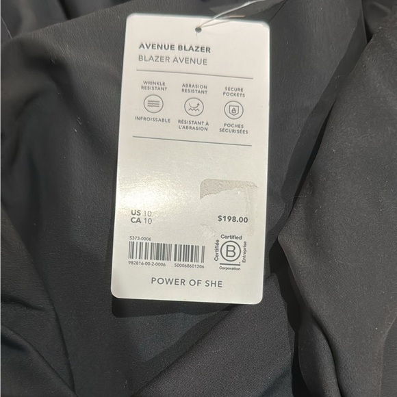 Athleta Avenue Blazer // Black #982816 - Picture 9 of 16